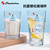 帕莎帕琦玻璃八角酒杯，抗菌家用水杯耐热透明高颜值泡茶杯子牛奶