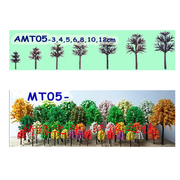 mt05仿真模型树成品树半成品，树干沙盘建筑，模型制作材料大包装3-12