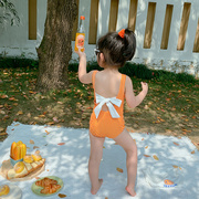 儿童泳衣女童女孩泳衣2023夏泳装(夏泳装，)小中大童宝宝可爱洋气游泳衣