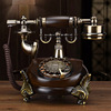 欧式复古电话机家用座机仿古电话机时尚创意老式转盘电话无线插卡