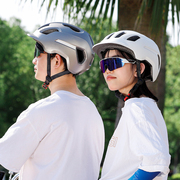 西骑者自行车骑行头盔男女单车，安全帽山地公路车一体成型护具装备