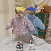 儿童棉服2021女童外套，男童羽绒棉服冬装，加厚中小童宝宝棉衣潮