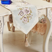桌旗欧式奢华现代简约中式美式茶几旗床旗餐垫 桌布长条