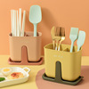 筷子筒置物架厨房用品餐具收纳架，家用多功能筷子，笼塑料沥水筷子篓