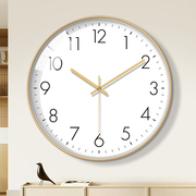简约现代静音钟表挂钟客厅家用电子钟北欧时尚个性创意石英钟挂墙