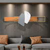 抽象装饰画3d立体客厅，沙发背景墙壁画简约现代轻奢金属挂画高级感