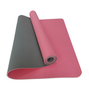 6mm tpe双层双色健身瑜伽垫高密度可定 tpe瑜伽垫