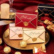 费列罗巧克力盒装6粒金莎定制盒婚庆喜糖成品含糖DIY创意方盒礼盒
