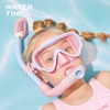 WaterTime 儿童潜水面罩浮潜面镜可呼吸游泳眼镜浮潜三宝潜水装备