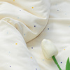磨毛汗布单面针织布料初生婴儿，包被棉衣棉裤，睡衣床品全棉a类面料