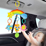 婴儿玩具床铃悬挂式推车挂件，摇铃安抚宝宝0到1岁车载彩色公仔挂饰