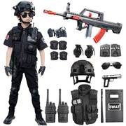 儿童特警特种兵装备童装小警察衣服套装男女童角色扮演军装玩具