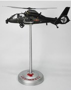 直19武装直升机模型Z19直19合金直升机模型摆件收藏送礼1 32