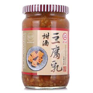 江记甜酒豆腐乳370g/瓶 台湾特产佐餐下饭火锅调味料
