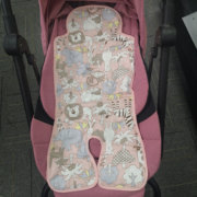 婴儿推车席儿童夏季推车冰席子座椅通用手推车冰席凝胶水珠垫席