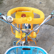 自行车儿童座椅两用安全前置坐椅宝宝单车前挂婴儿小孩后置