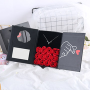 护士节礼物创意玫瑰，香皂花礼盒项链口红礼盒，生日礼物女生浪漫