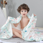 婴儿纱布盖被夏天空调，春夏纯棉小薄被子薄款毯子新生宝宝夏季盖毯