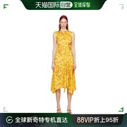 香港直邮潮奢 Acne Studios 艾克妮 女士 黄色无袖连衣裙 A20651
