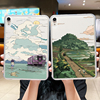 适用苹果ipadpro12.9寸保护套硅胶2022ipad软壳透明mini456磨砂，四角全包防摔air4air5超薄ipad2021电脑外壳