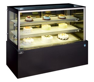 金菱蛋糕柜 1.2米日式双层大理石蛋糕柜保鲜柜水果慕斯展示柜