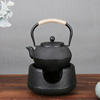 尚千客铸铁壶烧水壶日式老铁壶，家用养生泡茶壶围炉煮茶铁壶套装