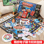 大富翁电子刷卡机版超大豪华游戏棋世界中国之旅成人儿童桌游玩具