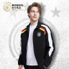 德国国家队商品丨黑白拼条红黄运动休闲开衫梭织夹克外套