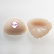 液体硅胶义乳凹底三角型CD变装仿真乳房不干胶自粘术后假奶胸垫女