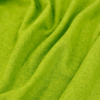 垂感柔软荧光绿色弹力针织毛料，羊毛呢时装，布料连衣裙套装面料