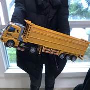 儿童超大号翻斗车玩具，男孩重型自卸货车运输大卡车玩具车工程车