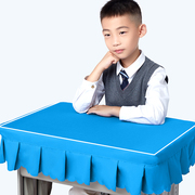 小学生桌布桌罩课桌套儿童书桌布学校教室学习桌，专用防水防油桌套