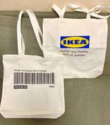 上海宜家IKEA小红书网红限量款艾弗特达帆布袋环保袋购物袋