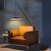 北欧创意钓鱼立式落地灯现代个性，客厅渔夫灯极简设计卧室书房灯具