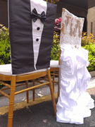 婚礼创意道具椅背装饰户外婚礼婚纱拍摄道具，迎宾区布置椅子