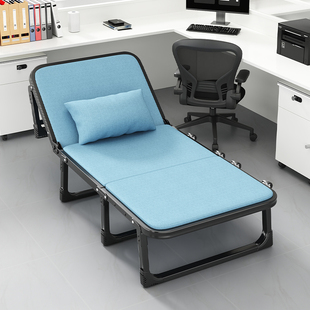 办公室午b休折叠床单人午睡神器躺椅家用床简易可携式成人硬板行