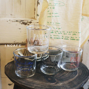 ins韓式網紅玻璃咖啡拿鐵杯牛奶果汁杯北歐風雜貨Zakka摩卡