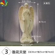 装饰欧式摆件庭院流水喷泉雕塑工艺品家居客厅艺术品摆设米