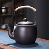 紫砂陶瓷原矿大号客厅泡茶喝茶提梁壶功夫茶具复古家用单壶大容量