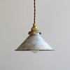 做旧铁锈吊灯北欧日式美式乡村餐厅吧台厨房阳台，复古个性ins黄铜