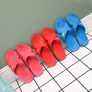 夏季浴室洗澡防滑男女士室内厚底家居拖鞋情侣凉拖鞋