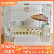 小中号兔笼子兔子笼抽屉式宠物室内家用荷兰猪天竺鼠龙猫用品家具