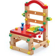 榉木智慧拆装工作椅fx07儿童，创意多功能diy动手组合玩具2.1