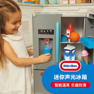 小泰克仿真洗衣机玩具智能声光小冰箱儿童过家家宝宝厨房做饭烤箱