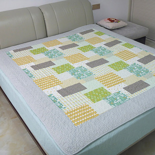 纯棉床盖薄床垫保护垫，夹棉床单床褥两面用1.8m米空调被单人绗缝被