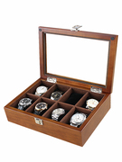 手表盒收纳盒实木质，首饰手串收集家用展示木盒简约表箱手表收