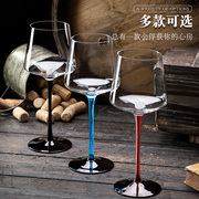 欧式家用创意红酒杯高脚杯水晶玻璃，酒杯红酒醒酒器，带杯架酒具套装