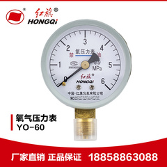 仪表 氧气压力表 YO-60 2.5级0-1mpa各种气体压力表