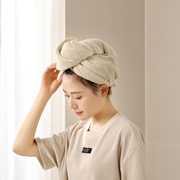 加厚干发帽强力吸水速干洗头毛巾包头女士长头发擦头发绑带浴帽子