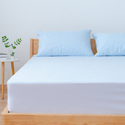纯棉防水床笠单件1.8m乳胶床垫罩1.5米席梦思保护套防尘床单定制